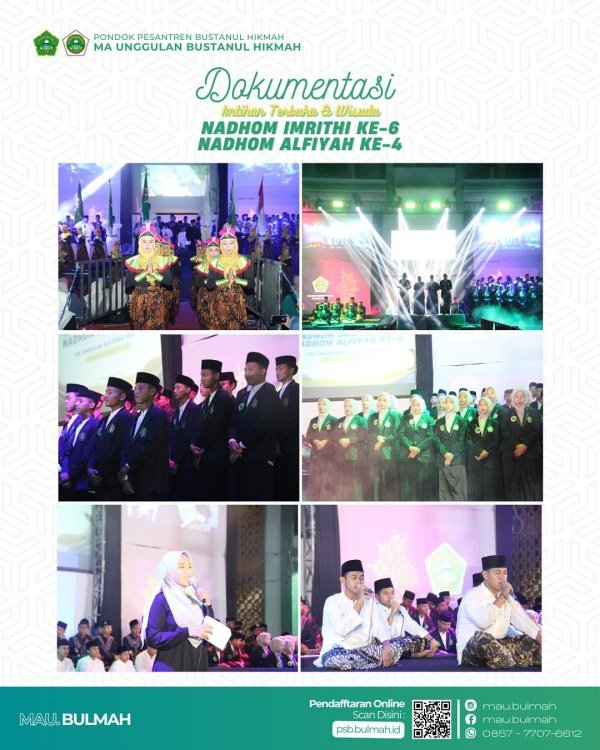 DOKUMENTASIImtihan Terbuka WisudaImrithi Ke 6 Alfiyah Ke 4Tahun Pelajaran 2024 2025 Malant...